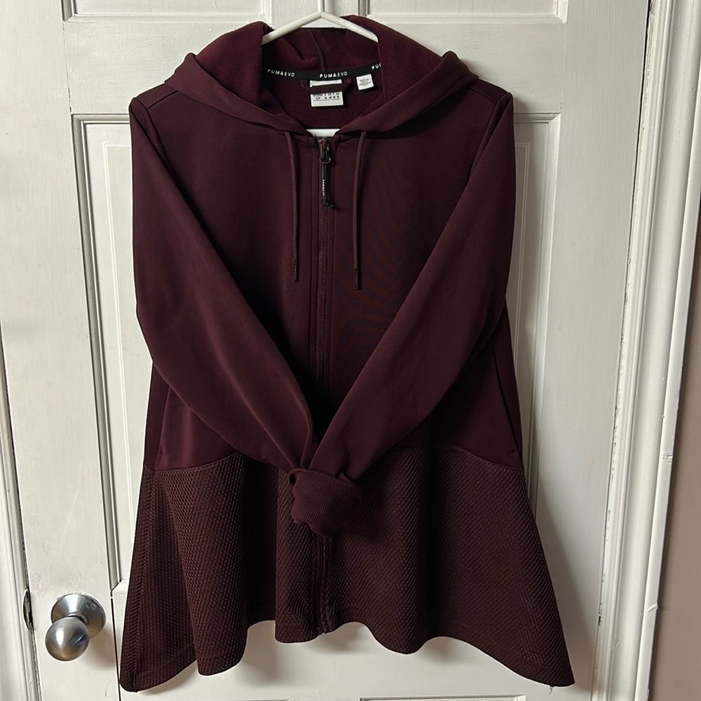 Puma Evo full zip hoodie women’s size S
